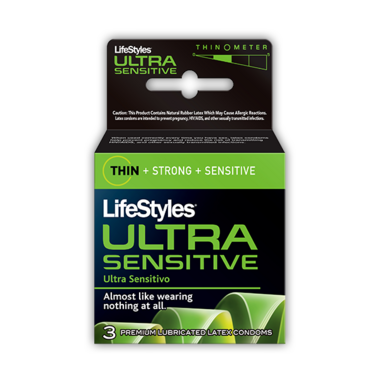 Ultra Thin Condoms  Sensitive Lubricated Condoms - LifeStyles®