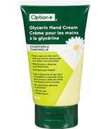 Option+ Crème pour les mains à la glycérine Camomille