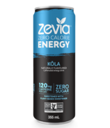 Zevia Zero Calorie Energy Drink Energy Kola