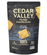 Chips de pita Cedar Valley au sel de mer 