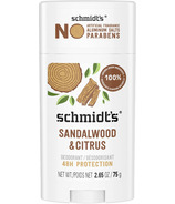 Schmidt's Naturals Citrus + Sandalwood Signature Deodorant