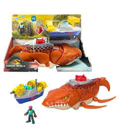 Fisher-Price Jurrasic World Rebirth Aquachomp Chase Mosasaurus
