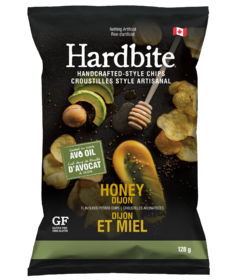 Hardbite Potato Chips Avocado Oil Honey Dijon 
