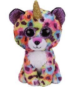 Ty Wanna B's Giselle the Rainbow Leopard with Horn Regular