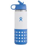 Bouteille à large ouverture Hydro Flask Kids White Cove