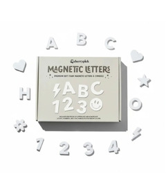 Cherrypick Magnetic Letters & Symbols Set Milky White
