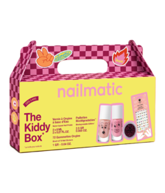 Nailmatic The Kiddy Box Cookie Pink + Peachy Peach Glitter