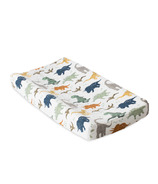 Little Unicorn Cotton Muslin Changing Pad Cover Dino Friends