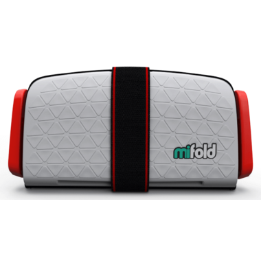 mifold Grab-and-Go Booster Seat Pearl Grey mifold Grab-and-Go Booster Seat Pearl Grey