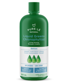 Pure Le Natural Liquid Greens Chlorophyll Spearmint Detox