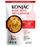 Better Than Rice Ready Meal Red Lentil Curry with Konjac Rice