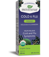 Nature's Way Sambucus Organic Elderberry Cold & Flu Syrup