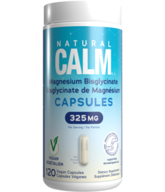 Natural Calm Magnesium Bisglycinate 325mg
