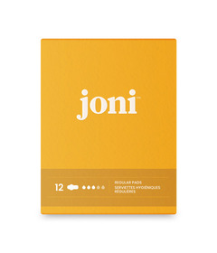 joni Organic Bamboo Regular Pads