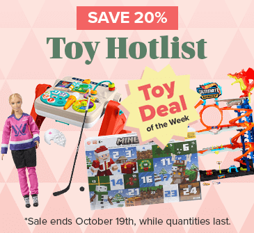 Save 20% on Toy Hotlist