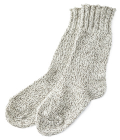 image of Okayok 100% Wool Sunday Socks Birch with sku:338666