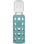 Lifefactory Glass Baby Bottle with Silicone Sleeve Kale