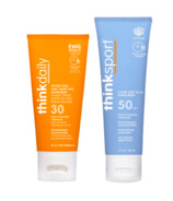 image of think Face & Body Sunscreen Bundle with sku:182354
