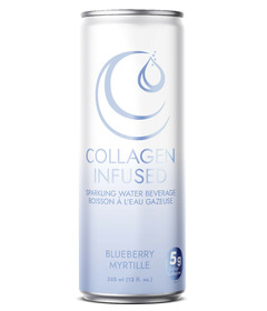 Collagen Ltd Collagen Infused Sparkling Water Blueberry