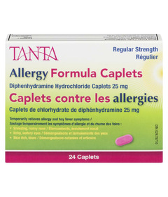 Tanta Allergy Diphenhydramine Caplet 25mg