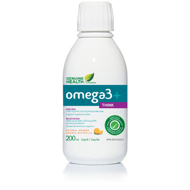 Buy Genuine Health Omega3+ Think Liquid at Well.ca | Free Shipping $35 ...