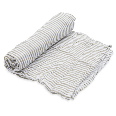muslin swaddle grey spot