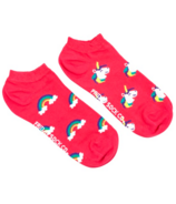 Friday Sock Co. Unicorn & Rainbow Ankle Socks