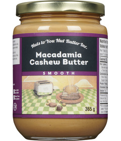 Nuts to You Macadamia Cashew Butter Smooth