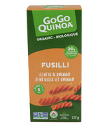 Gogo Quinoa Fusilli Lentilles et Quinoa bio