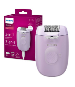Philips Corded Epilator Light Purple