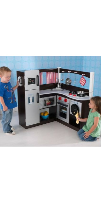 Buy Kidkraft Grand Espresso Corner Kitchen At Well Ca Free