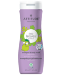 ATTITUDE Little Leaves 2-in-1 Shampoo & Body Wash Vanilla & Pear