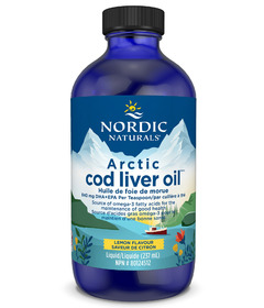 Nordic Naturals Arctic Cod Liver Oil Lemon