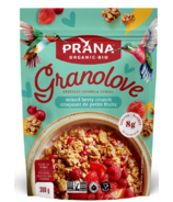 PRANA Granolove Granola Cereal Mixed Berry Crunch