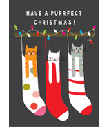 Think Of Me Designs Card Pack Purrfect Christmas