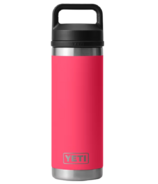YETI Rambler Bottle + Chug Cap Bimini Pink
