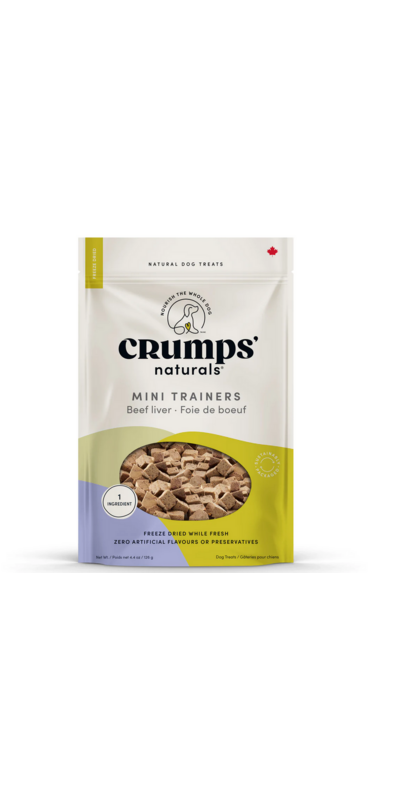 Buy Crumps Naturals Mini Trainers Beef Dried at Free