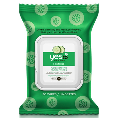 Yes To Cucumbers Hypoallergenic Facial Wipes Yes To Cucumbers Hypoallergenic Facial Wipes