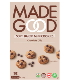 MadeGood Soft Baked Mini Cookies Chocolate Chip