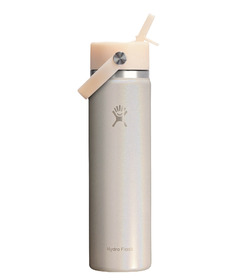 Hydro Flask Wide Mouth with Flex Straw Cap Glimmer Cream