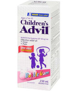 Advil suspension pour enfants gomme à bulles sans colorant