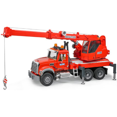 Buy Bruder Toys Construction Mack Granite Crane with Light & Sound at