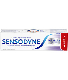 Sensodyne Multi-Action Plus Whitening Toothpaste Value Size
