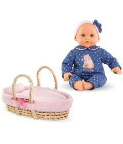 Corolle Calin Capucine Doll & Braided Basket