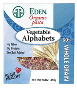Alphabets de légumes d'Eden Foods