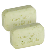 Le savon travaille concombre & Calendula Paquet de savon