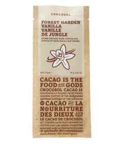 ChocoSol Forest Garden Vanilla 83% Cacao Stone Ground Dark Chocolate