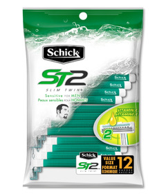 Schick Slim Twin Disposable Razors