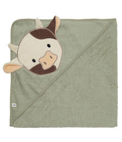 Perlimpinpin Hooded Towels Cow