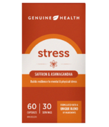 Genuine Health Stress Safran & Ashwagandha